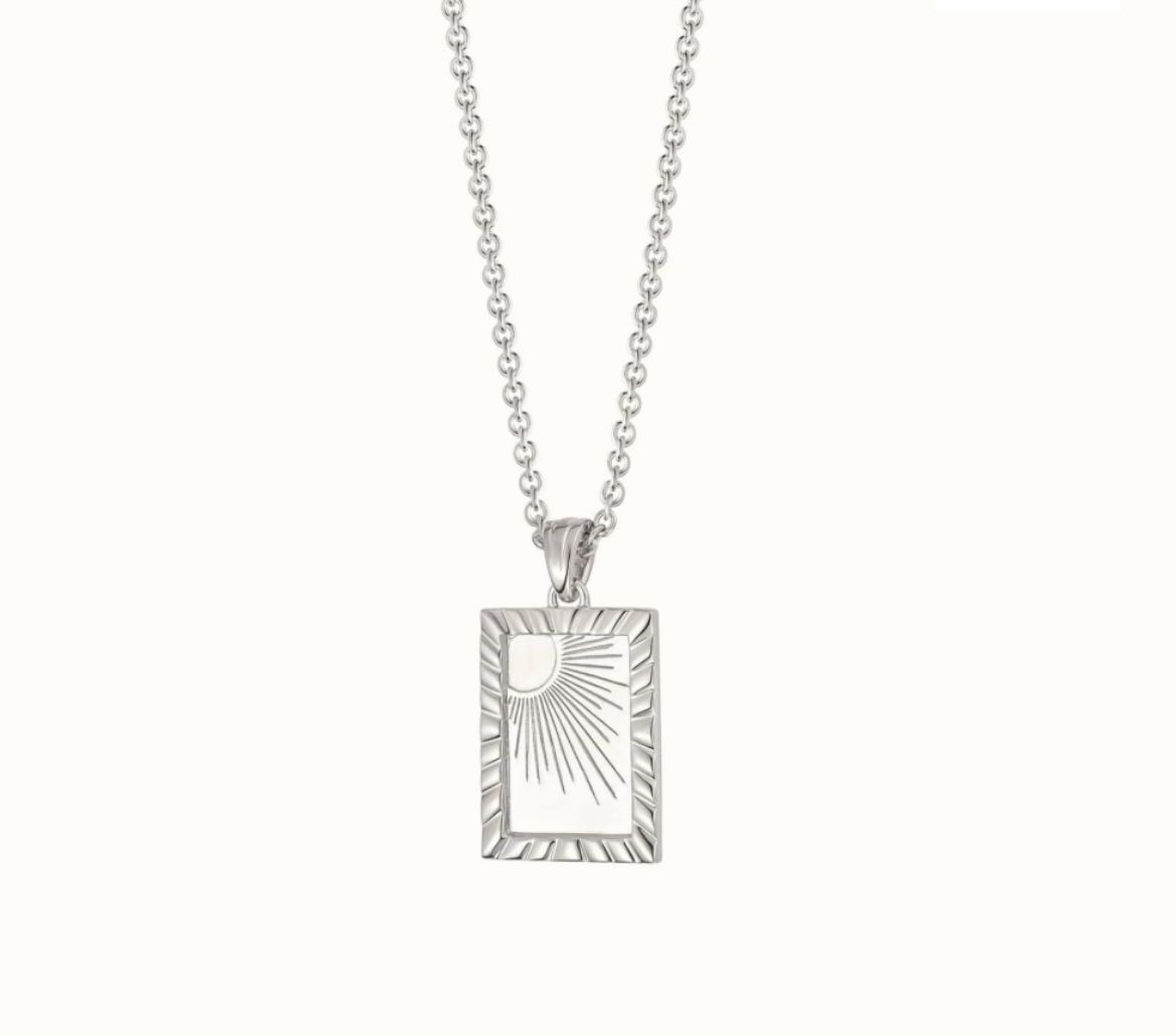 Picture of Estee Lalonde Rising Sun Silver Necklace