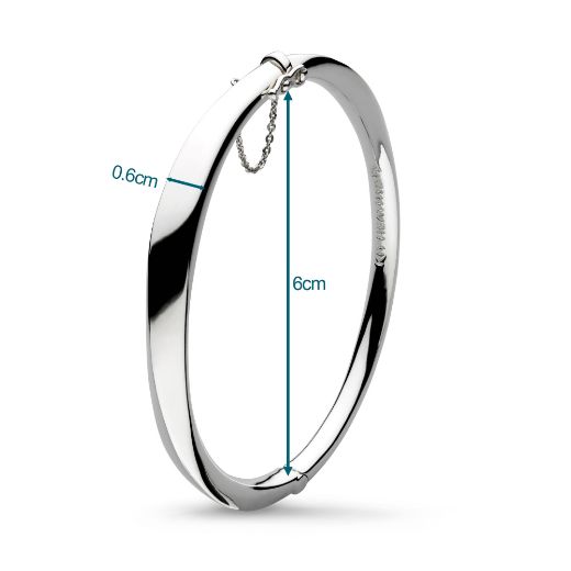 Picture of Bevel Cirque Hinged Bangle