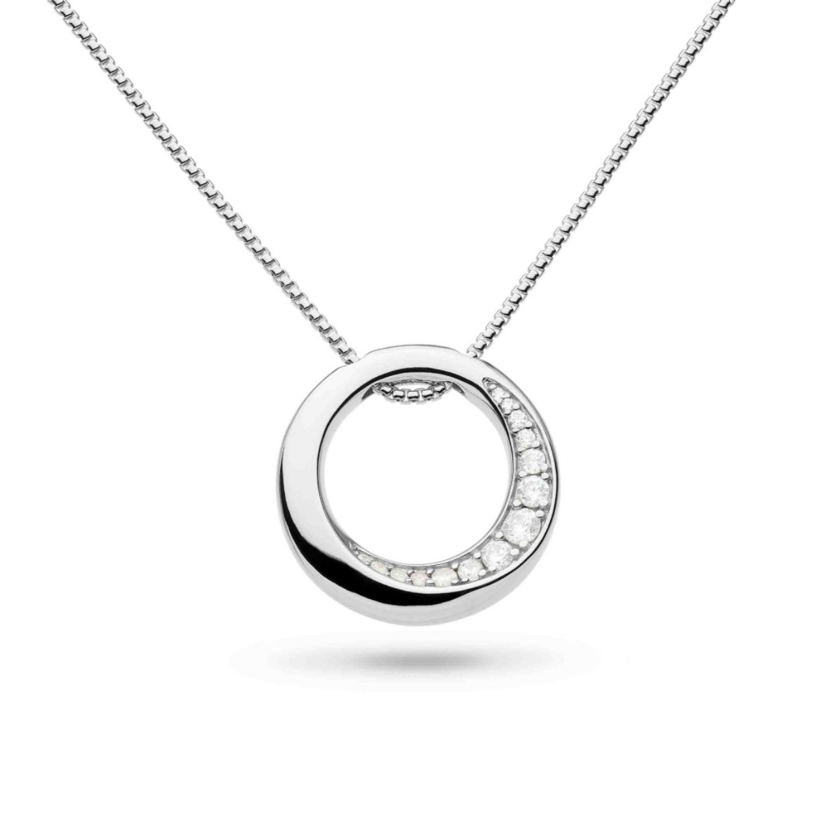 Picture of Bevel Cirque Pavé Necklace