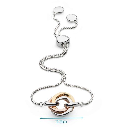 Picture of Bevel Trilogy Toggle Bracelet