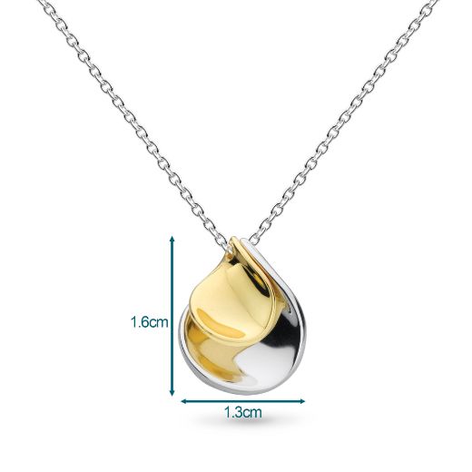 Picture of Blossom Enchanted Petal Golden Necklace
