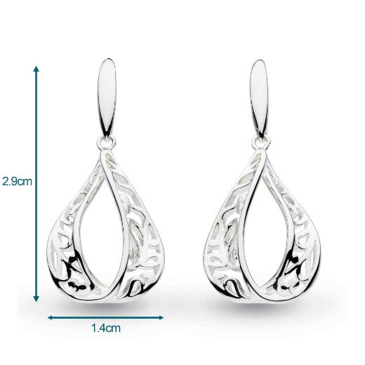 Picture of Blossom Flourish Loupe Drop Earrings