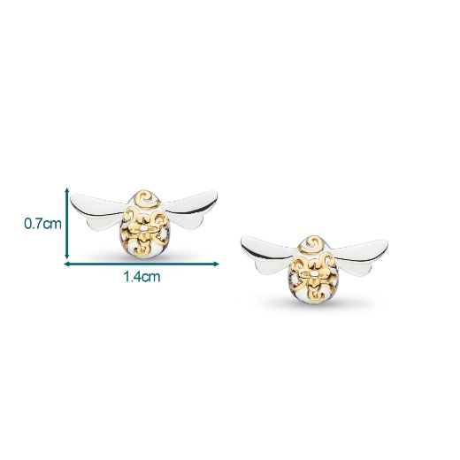 Picture of Blossom Flyte Honey Bee Stud Earrings