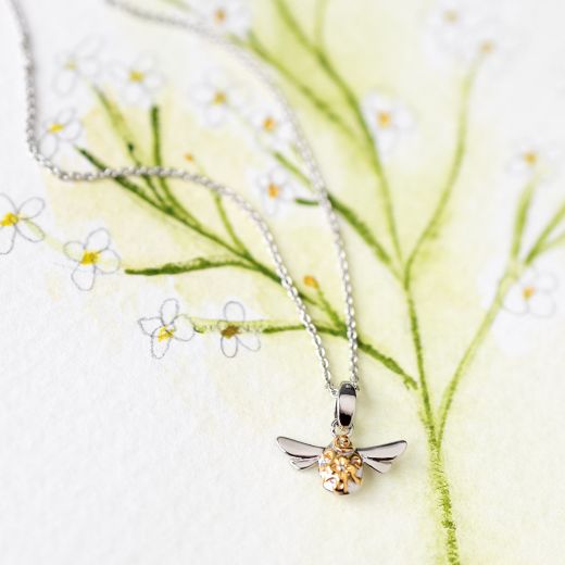 Picture of Blossom Flyte Honey Bee Mini Necklace