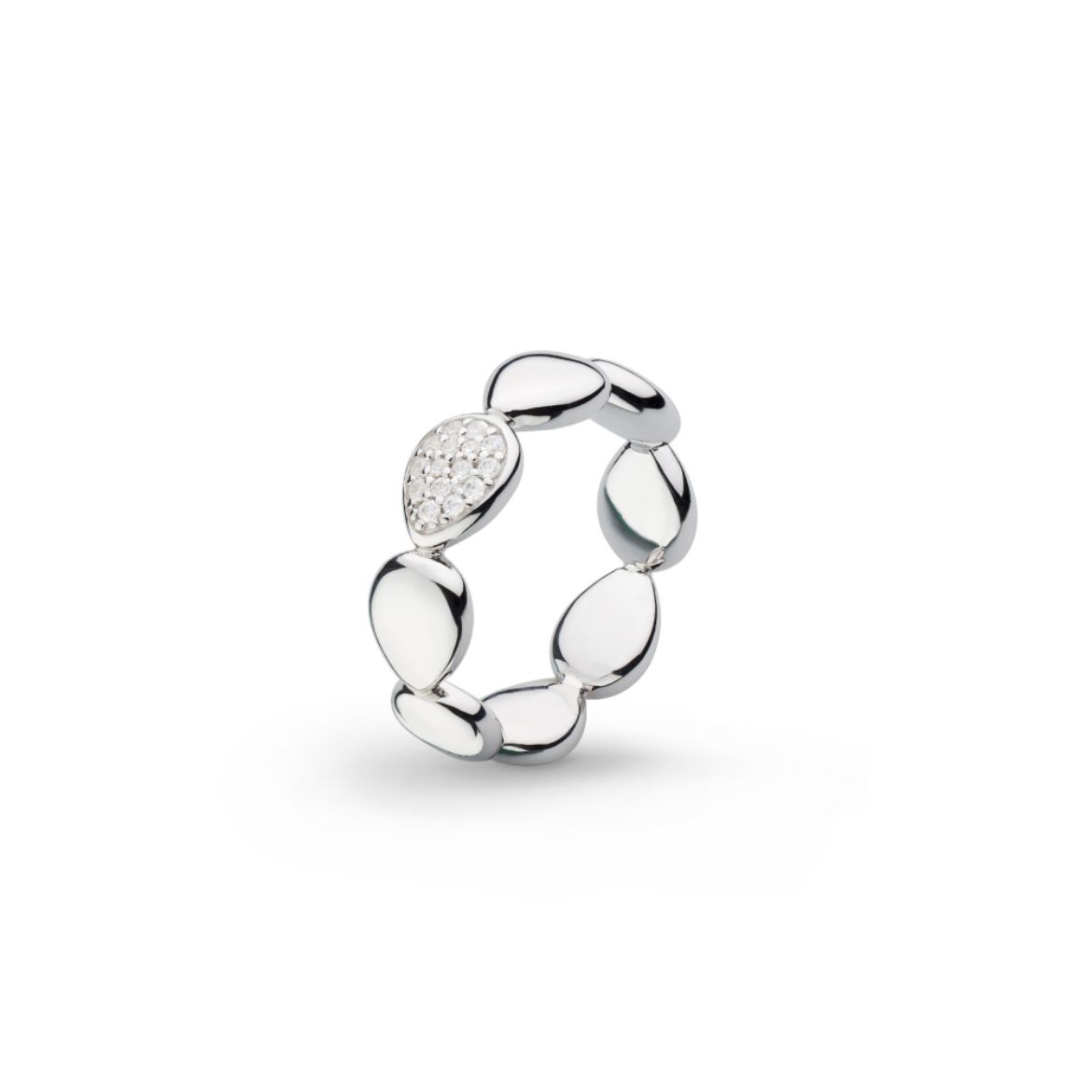 Picture of Coast Pebble Glisten Pavé Ring