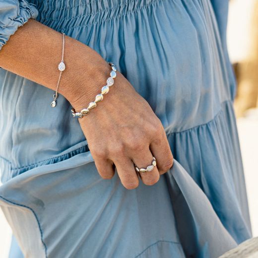 Picture of Coast Pebble Glisten Pavé Ring