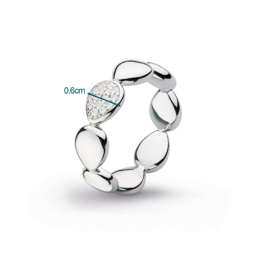 Picture of Coast Pebble Glisten Pavé Ring