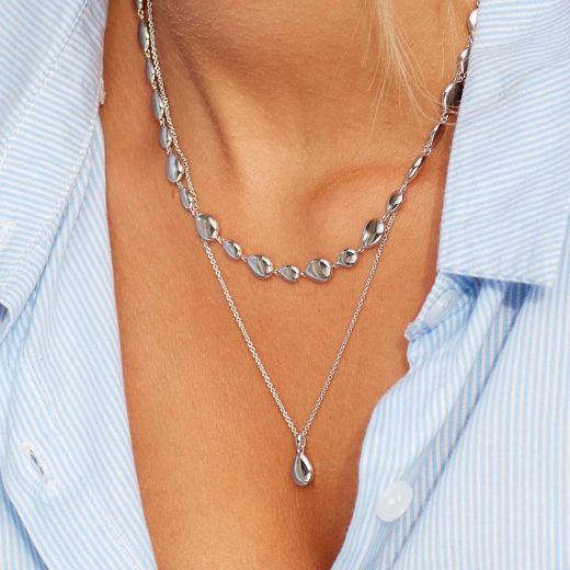 Picture of Pebbles Droplet Necklace
