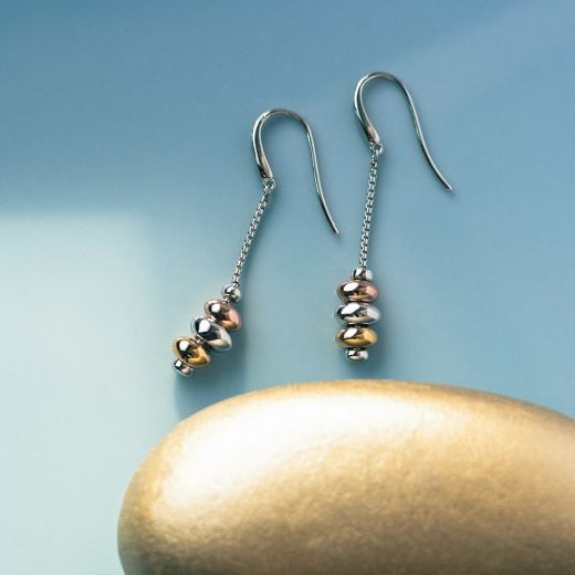 Picture of Coast Tumble Golden Drop Earrings