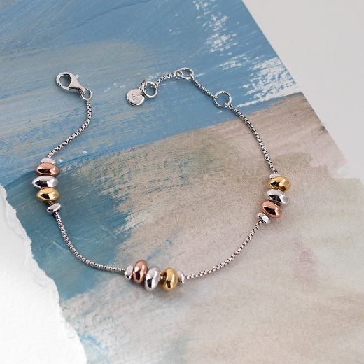 Picture of Coast Tumble Golden Station Bracelet