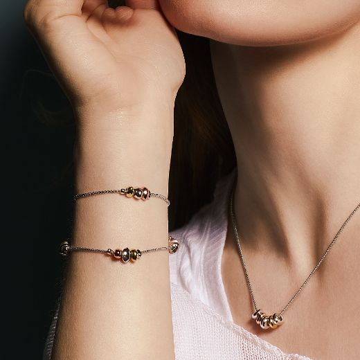 Picture of Coast Tumble Golden Station Bracelet