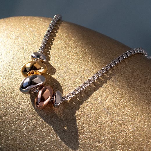 Picture of Coast Tumble Golden Toggle Bracelet