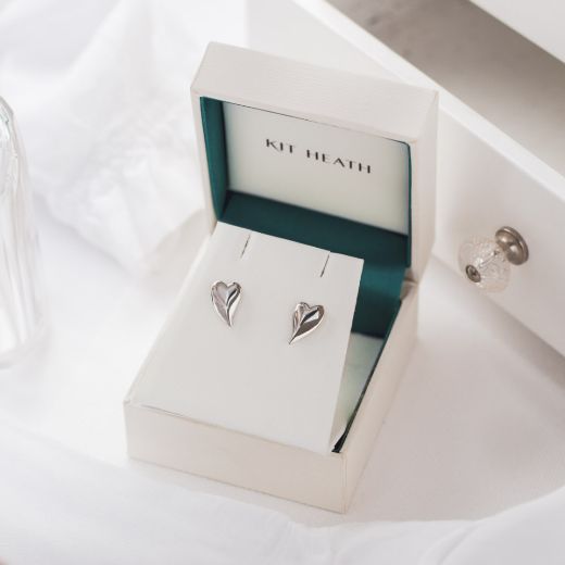 Picture of Desire Cherish Heart Stud Earrings