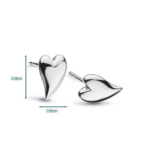 Picture of Desire Kiss Mini Heart Stud Earrings