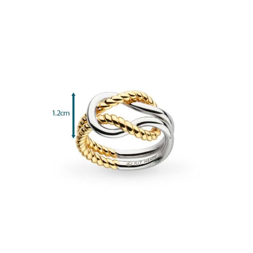 Picture of Marina Rope Knot Golden Ring