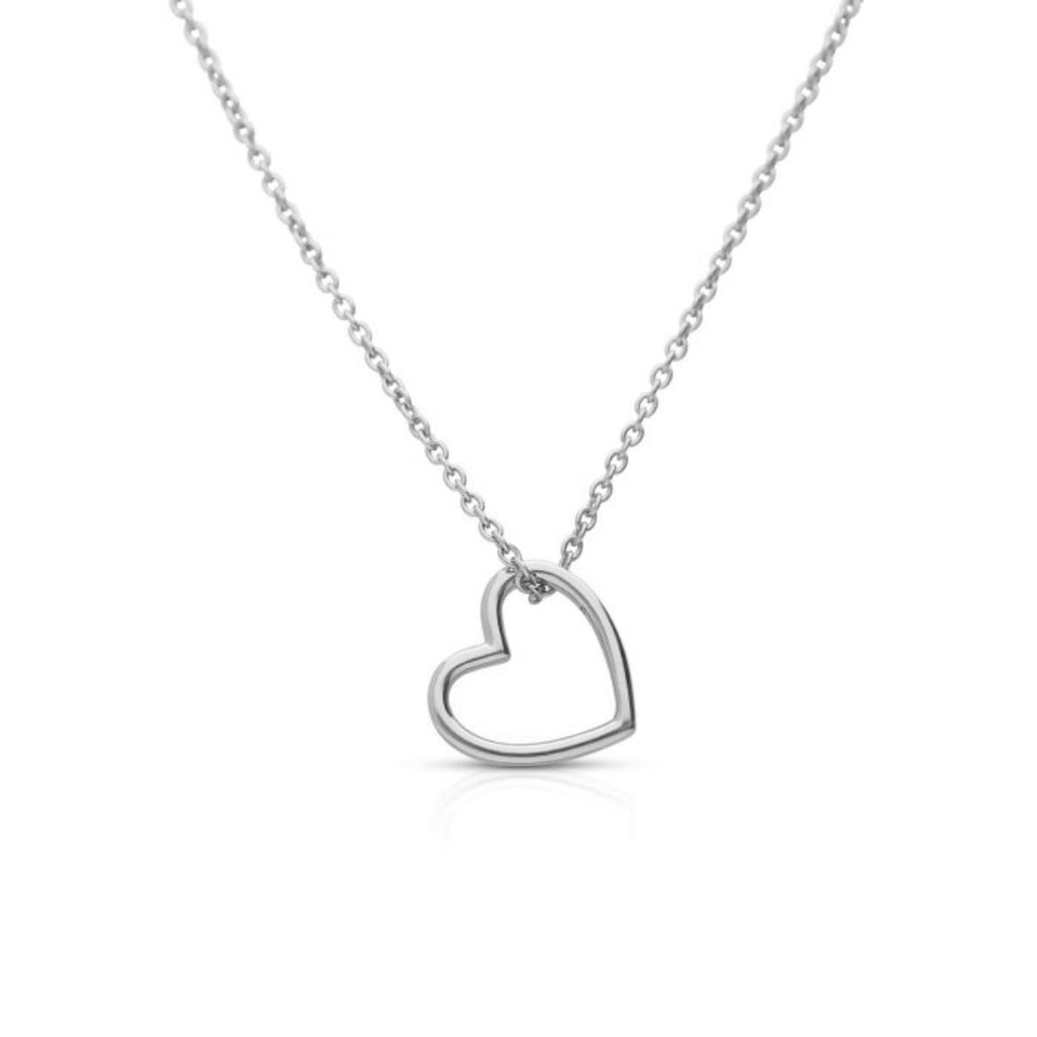 Picture of Plain Open Heart Necklace