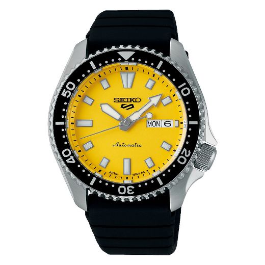 Picture of Seiko 5 Sports SKX Redux in Ki-iro Yellow