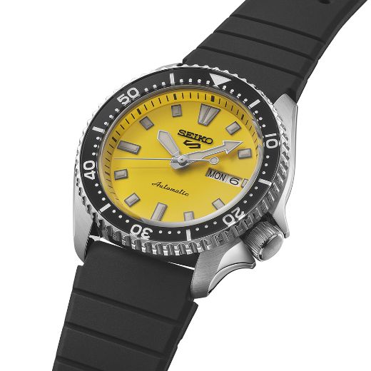 Picture of Seiko 5 Sports SKX Redux in Ki-iro Yellow