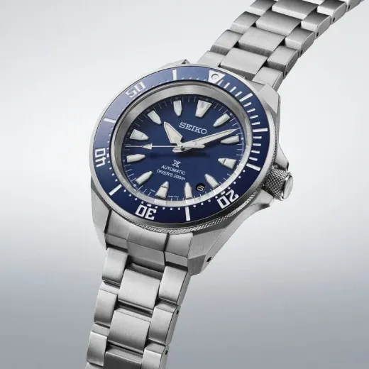 Picture of Seiko Prospex 4R Compact Mechanical Diver’s Watch in Cobalt Blue