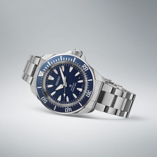 Picture of Seiko Prospex 4R Compact Mechanical Diver’s Watch in Cobalt Blue