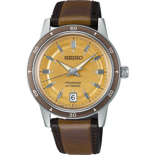 Picture of Seiko Presage Style 60s in Golden Yellow