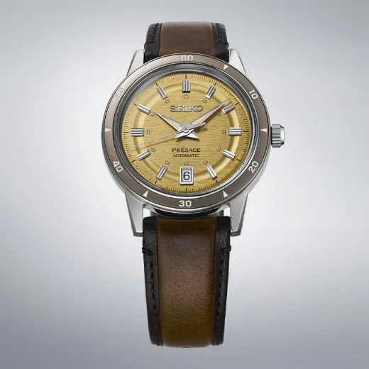 Picture of Seiko Presage Style 60s in Golden Yellow