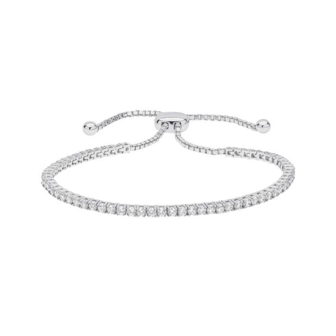 Picture of Diamonfire Toggle Bracelet Silver 