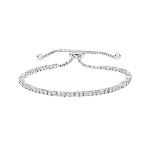 Picture of Diamonfire Toggle Bracelet Silver 