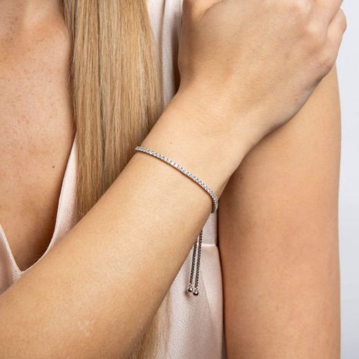 Picture of Diamonfire Toggle Bracelet Silver 