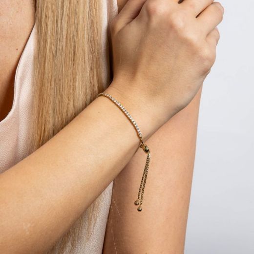 Picture of Diamonfire Toggle Bracelet Gold 