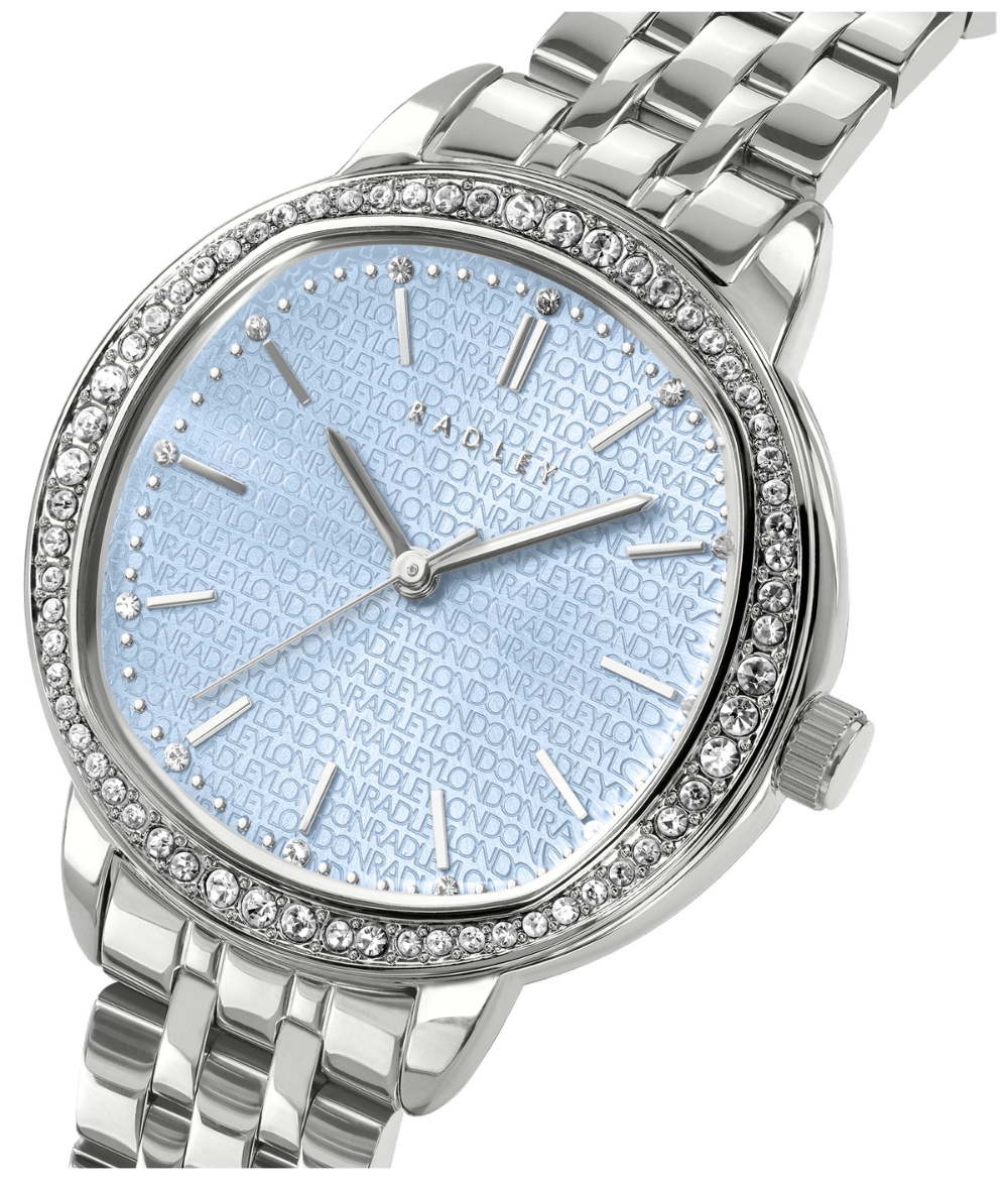 Picture of Berrymead Gardens Watch with Light Blue 'Radley London' Dial 