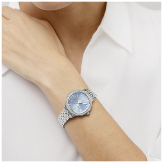 Picture of Berrymead Gardens Watch with Light Blue 'Radley London' Dial 