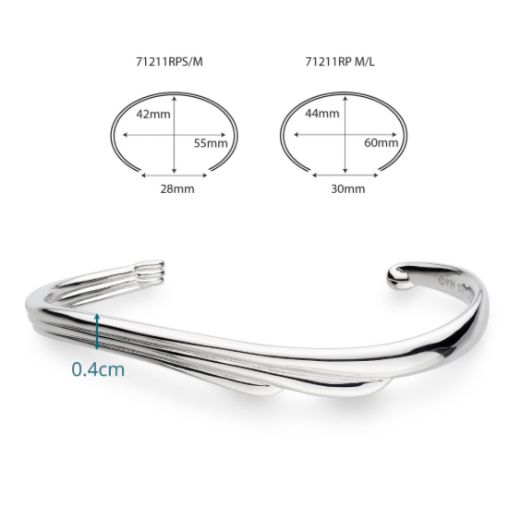 Picture of Océane Shell Wave Bangle