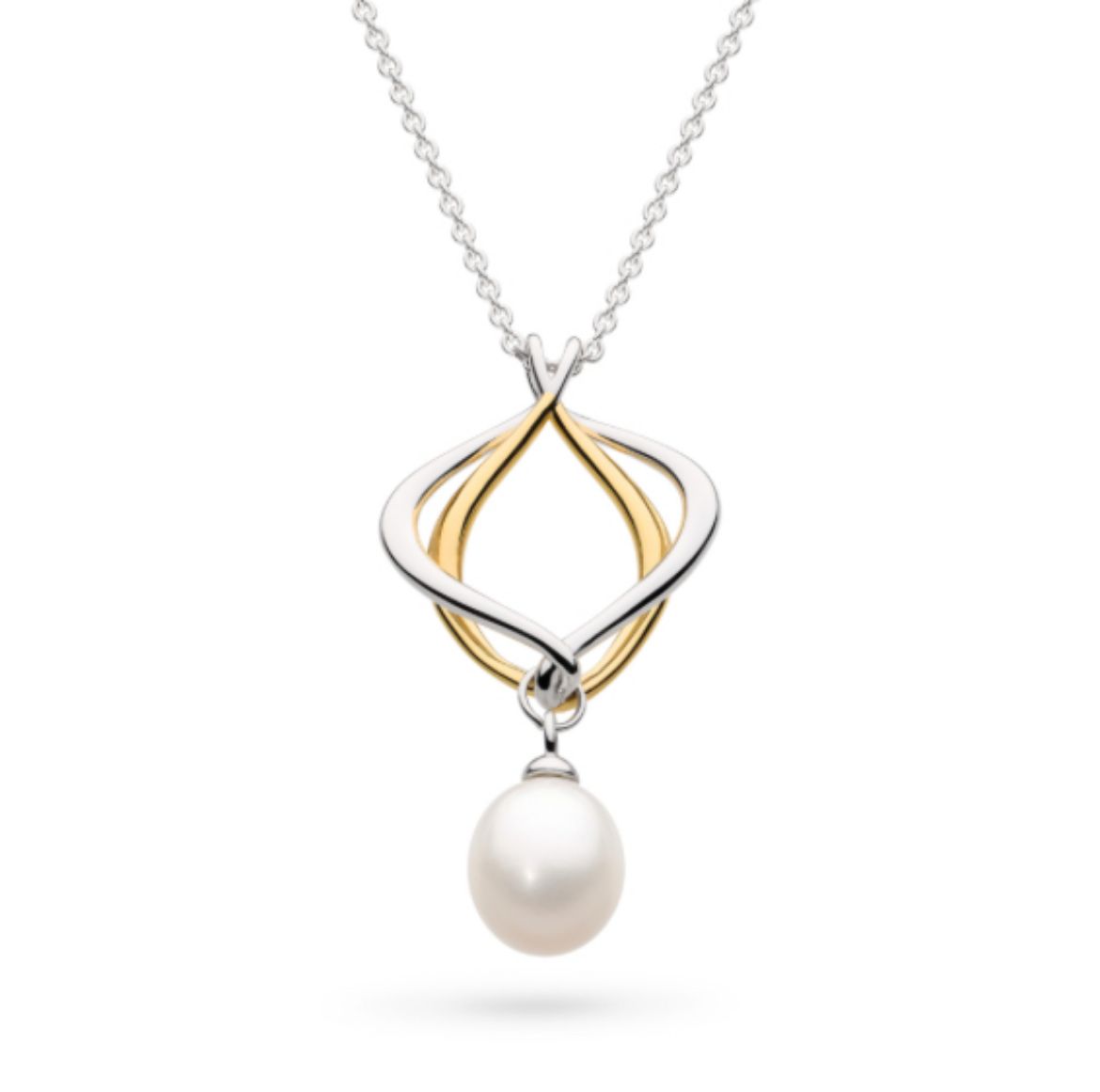 Picture of Alicia Golden Pearl Necklace