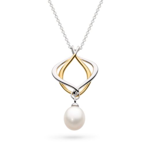 Picture of Alicia Golden Pearl Necklace
