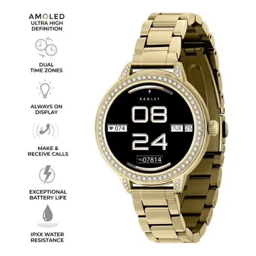 Picture of Series 33 Gold Plated Amoled Smart Watch