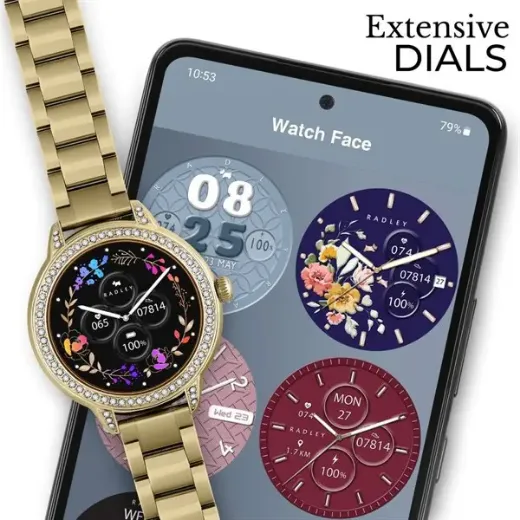 Picture of Series 33 Gold Plated Amoled Smart Watch