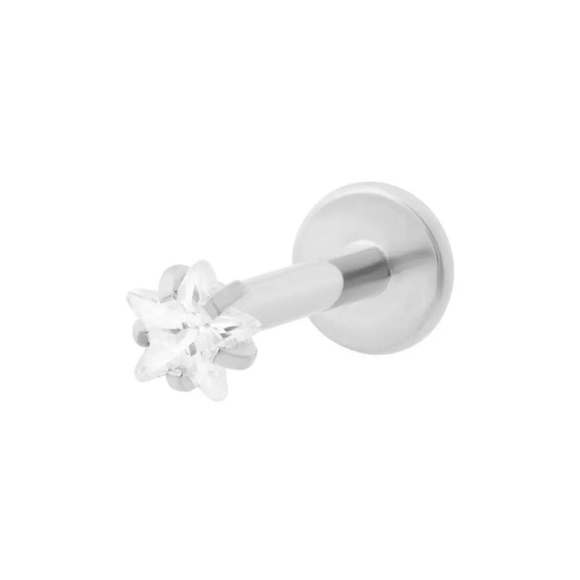 Picture of Star Sparkle Flat Back Single Stud 