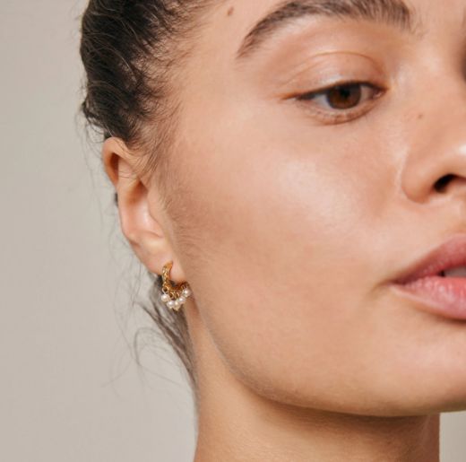 Picture of Astrid Earrings with Pearls