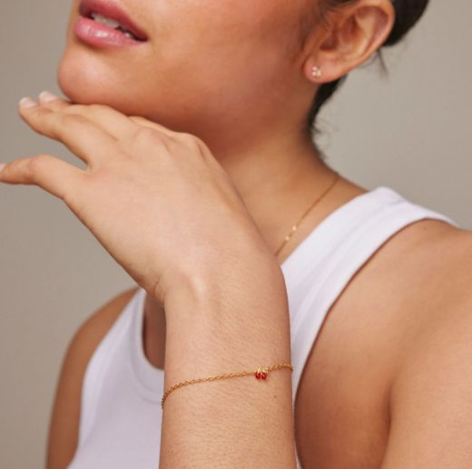 Picture of Enamel Cherry Bracelet