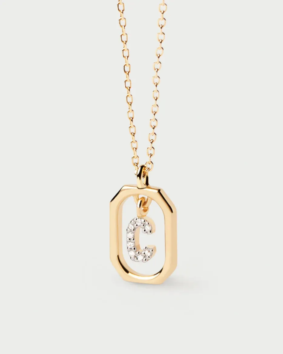 Picture of Mini Letter C Necklace