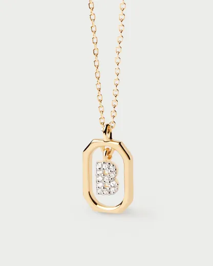 Picture of Mini Letter B Necklace