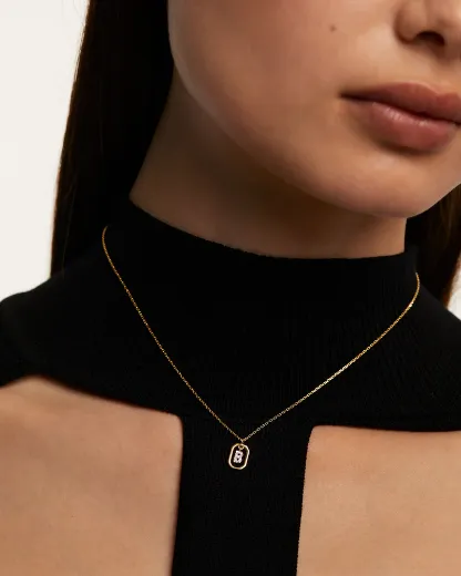 Picture of Mini Letter B Necklace