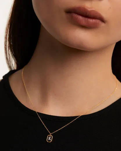 Picture of Mini Letter K Necklace 