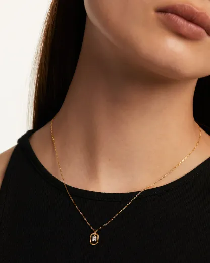 Picture of Mini Letter N Necklace 