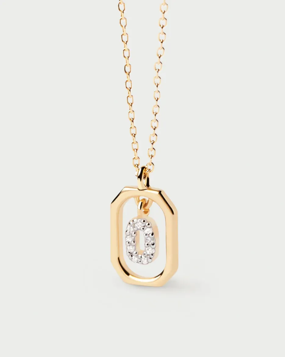 Picture of Mini Letter O Necklace
