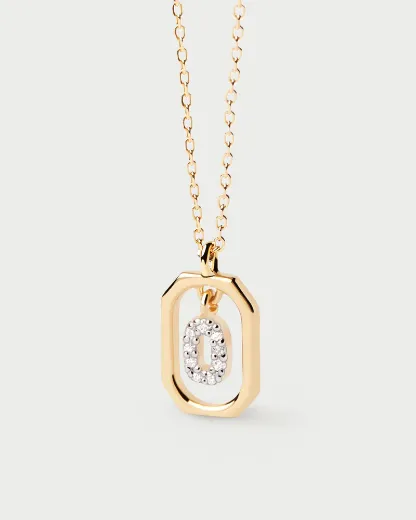 Picture of Mini Letter O Necklace