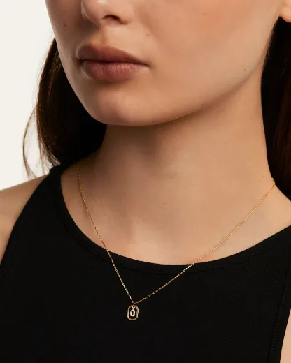 Picture of Mini Letter O Necklace