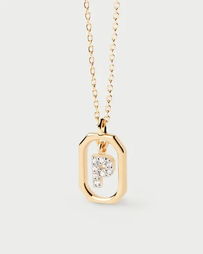Picture of Mini Letter P Necklace 