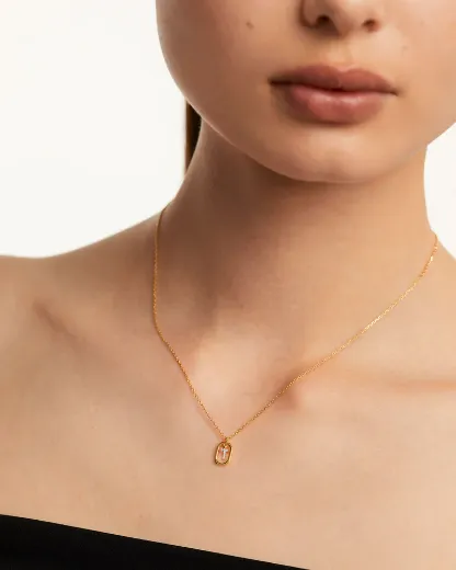Picture of Mini Letter T Necklace